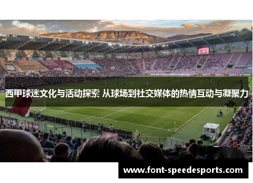 西甲球迷文化与活动探索 从球场到社交媒体的热情互动与凝聚力